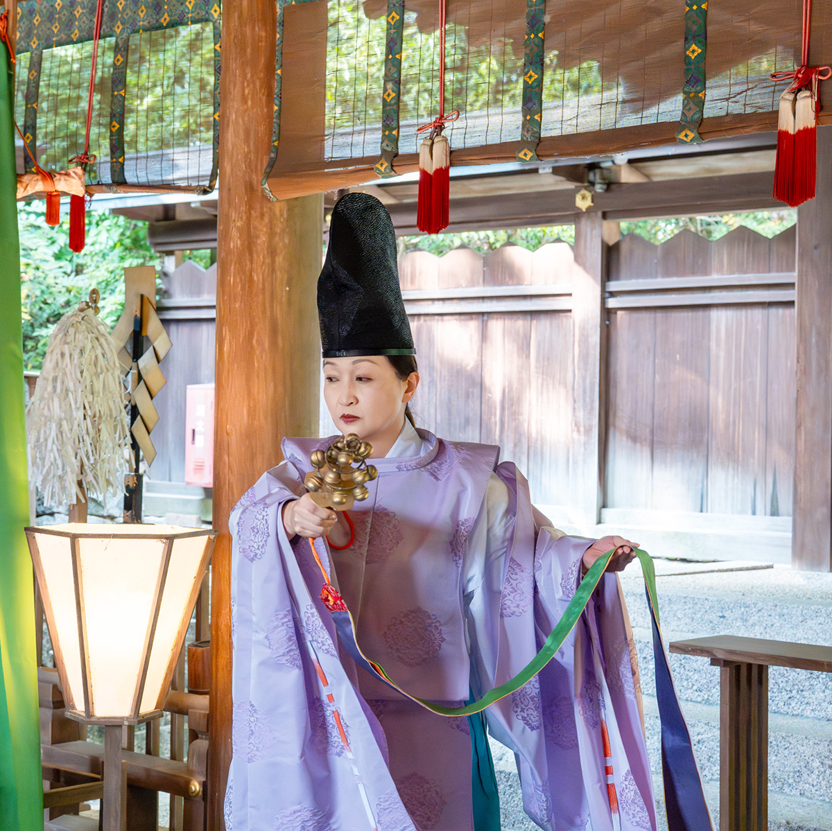 飛鳥坐神社|女性神職との交流と正式参拝