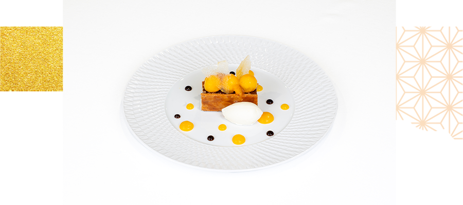 明日香村地元食材を使用し、女帝をイメージした特別ディナーメニュー