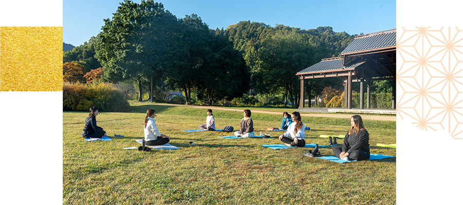 明日香村地元食材を使用し、女帝をイメージした特別ディナーメニュー
