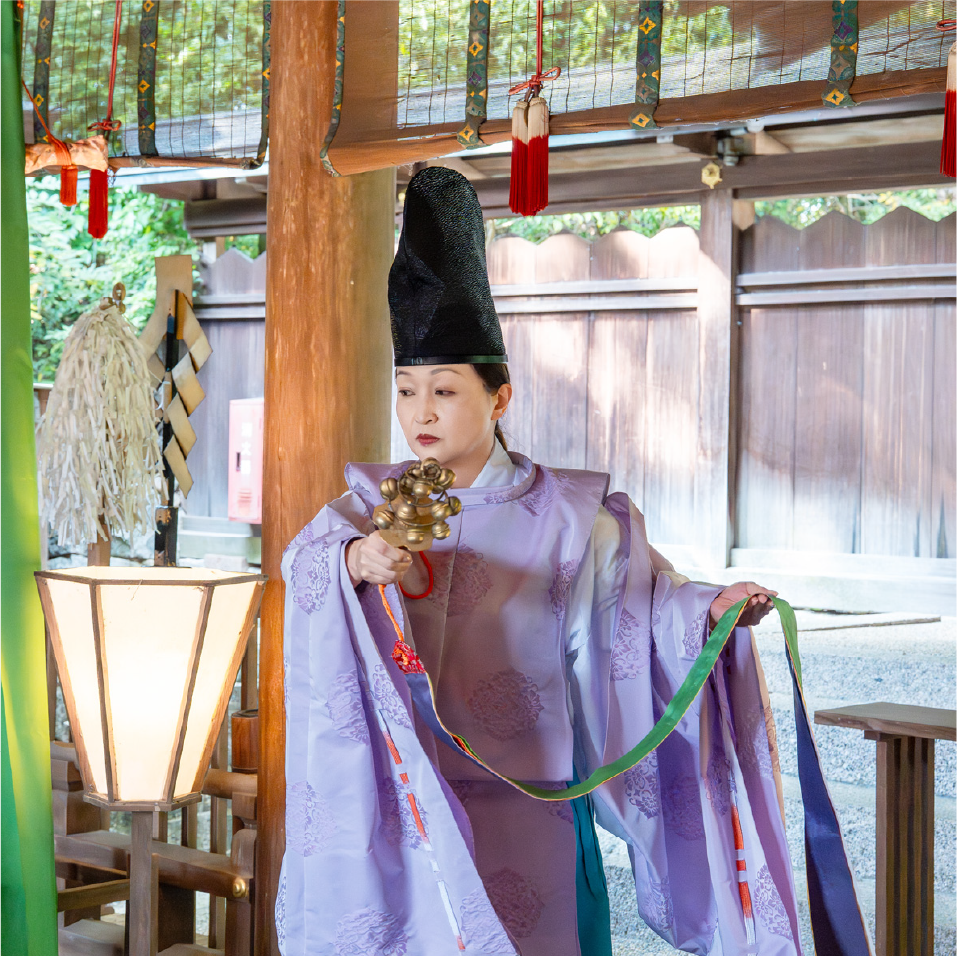 女性神職との対話と正式参拝