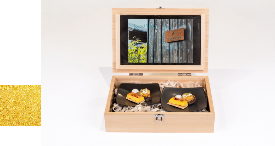 女帝をテーマにした特別ディナーメニュー