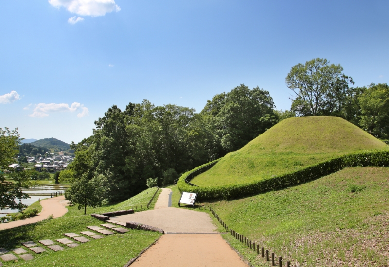 飛鳥歴史公園高松塚地区「高松塚古墳」