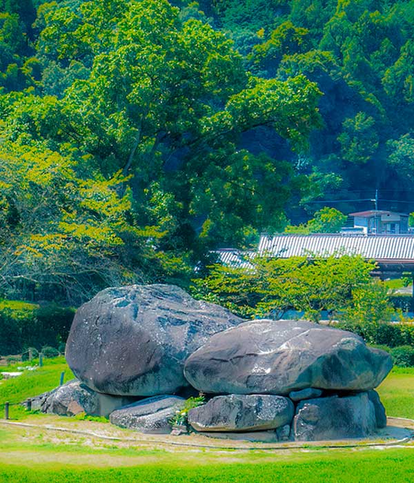奈良県明日香村の石舞台古墳