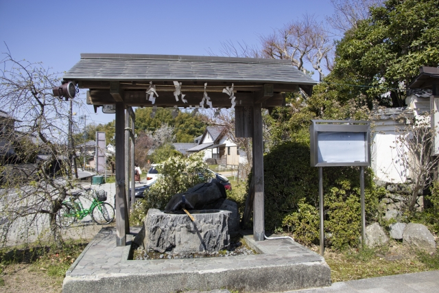 奈良県明日香村の飛鳥坐神社
